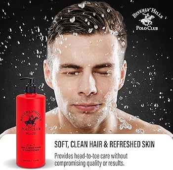 Amazon.com: Beverly Hills Polo Club Men's 3-in-1 Shampoo