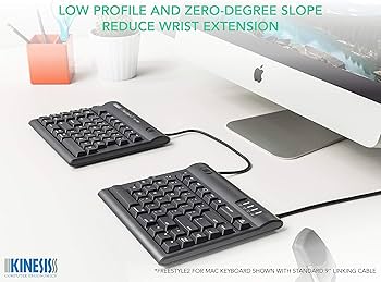 Amazon.com: Kinesis USB Freestyle2 Keyboard for Mac (20
