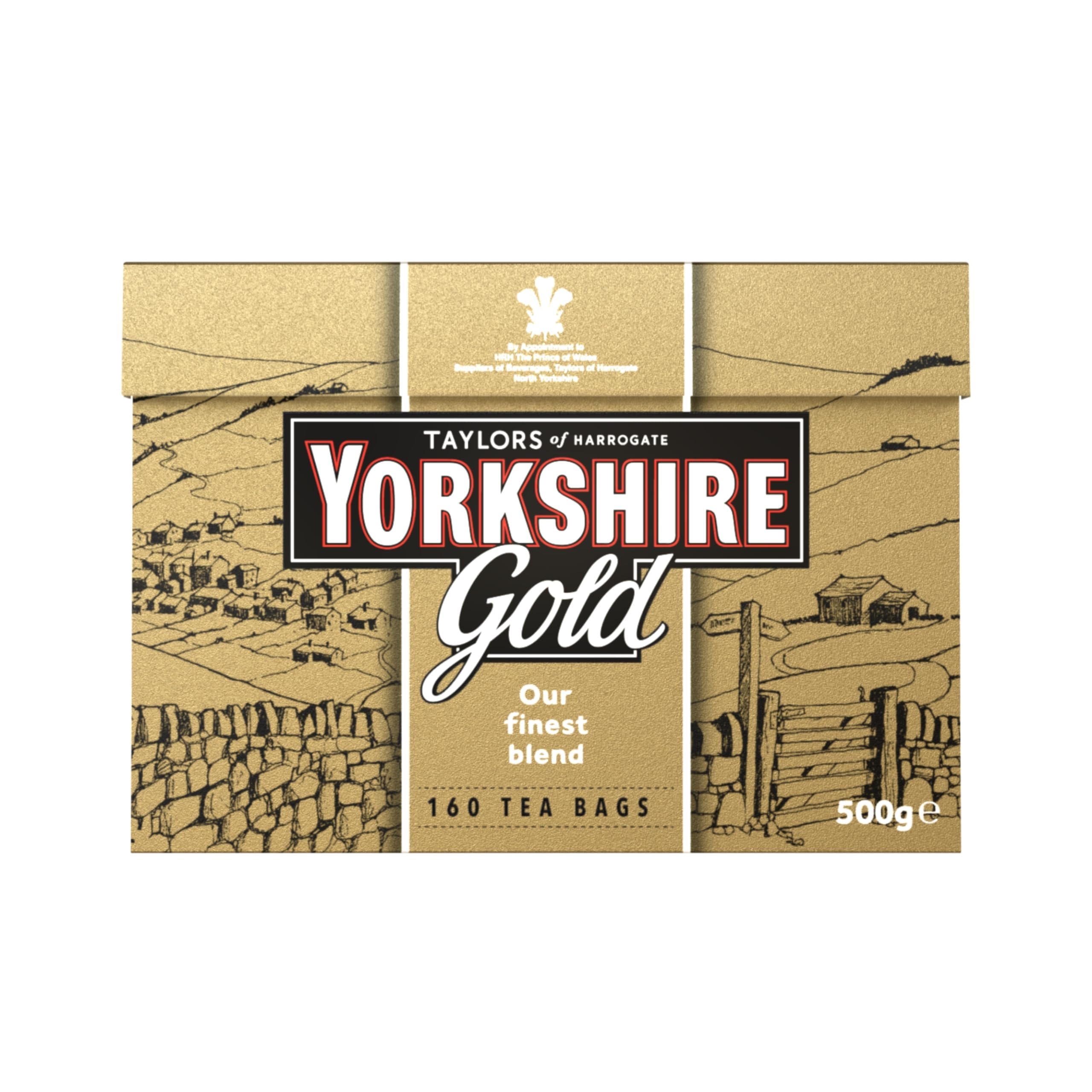 Yorkshire Tea Gold - Premium Blend, Traditional British Flavour