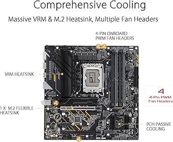 Amazon | ASUS TUF GAMING B660M-E D4 Intel LGA 1700 mATX