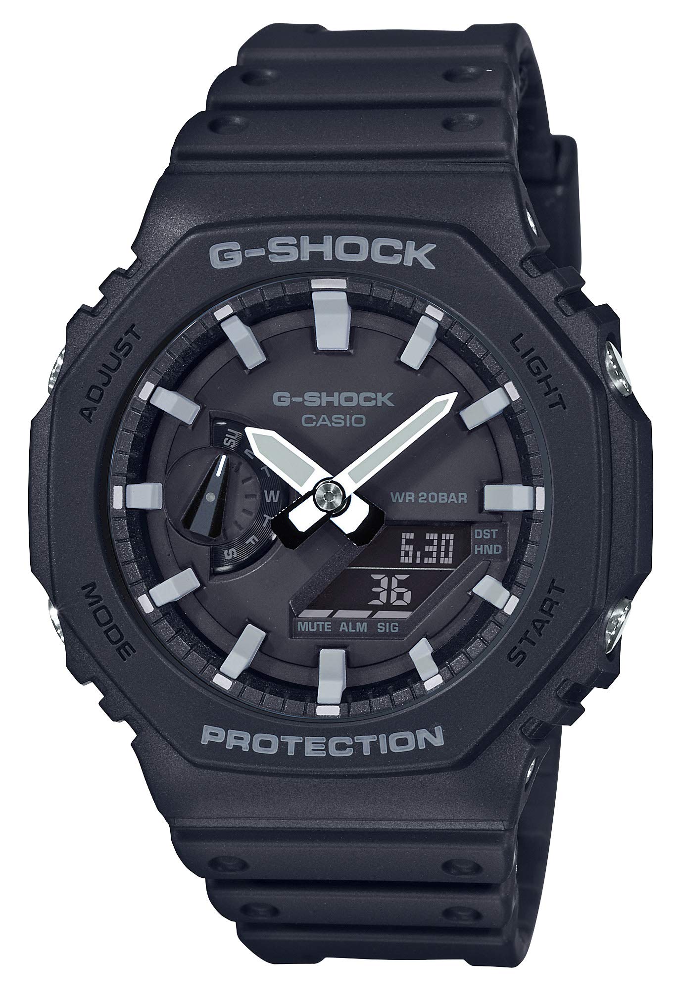 Casio] Watch Gee Shock Carbon core Guard GA-2100-1AJF Men's Black