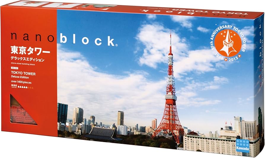 Amazon.co.jp: ナノブロック 東京タワー Deluxe Edition NB-018 : おもちゃ