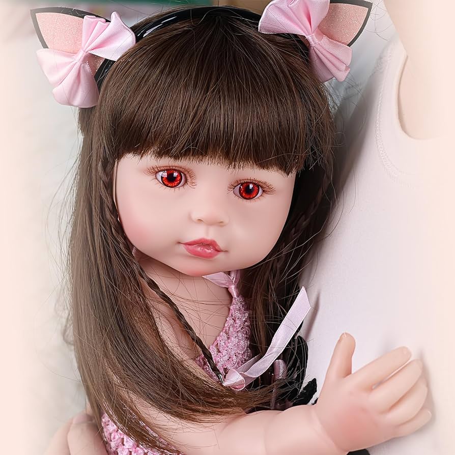 Amazon | ROERHE リボーンドール ビニール ベビードール リアル 女の子