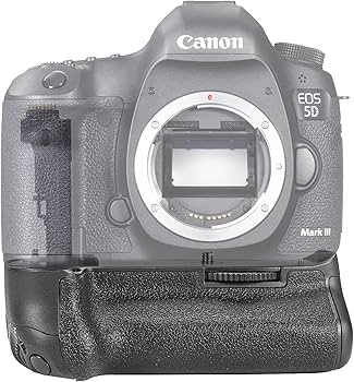 Amazon.com : Battery Grip for Canon EOS 5D Mark iii 5DS 5DSR