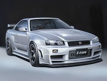 Amazon.com: Tamiya Nissan Skyline GT-R R34 - Nismo Z-Tune 1/24