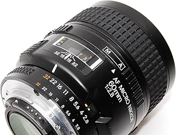 Amazon | Nikon ニコン AF Micro Nikkor 60mm F2.8 マクロ | カメラ用
