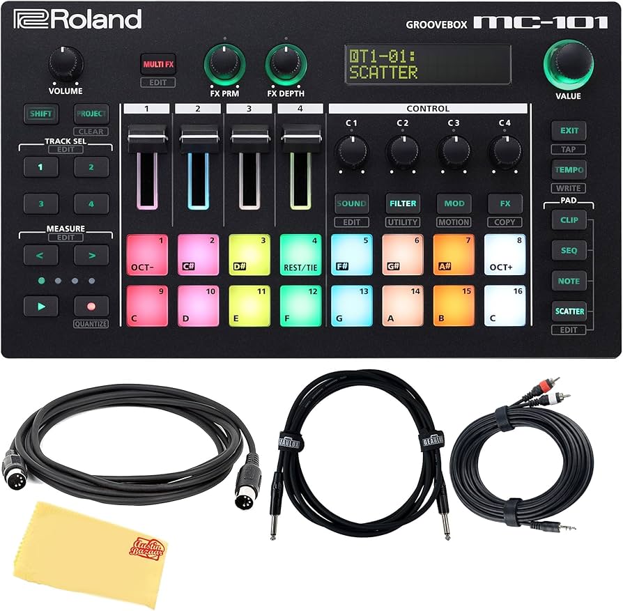 Amazon.com: Roland MC-101 Groovebox Compact Music Production