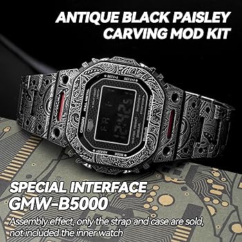 Amazon.co.jp: Korlexchi 腕時計ケース付きメタルウォッチバンド Casio