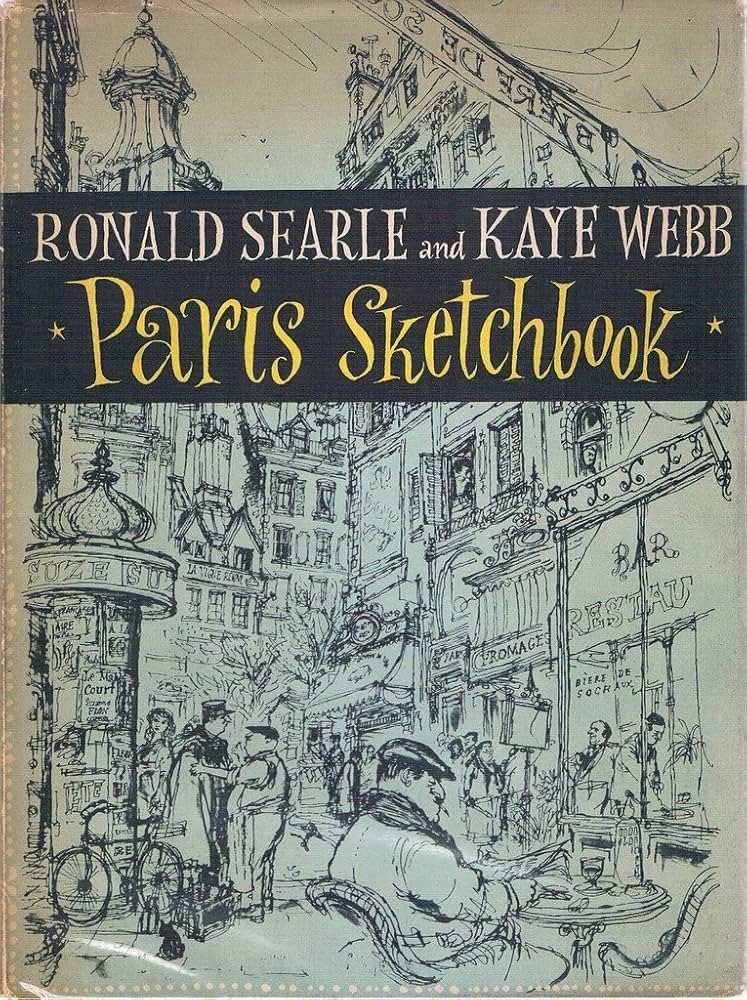 Paris Sketchbook: Ronald Searle, Kaye Webb: Amazon.com: Books