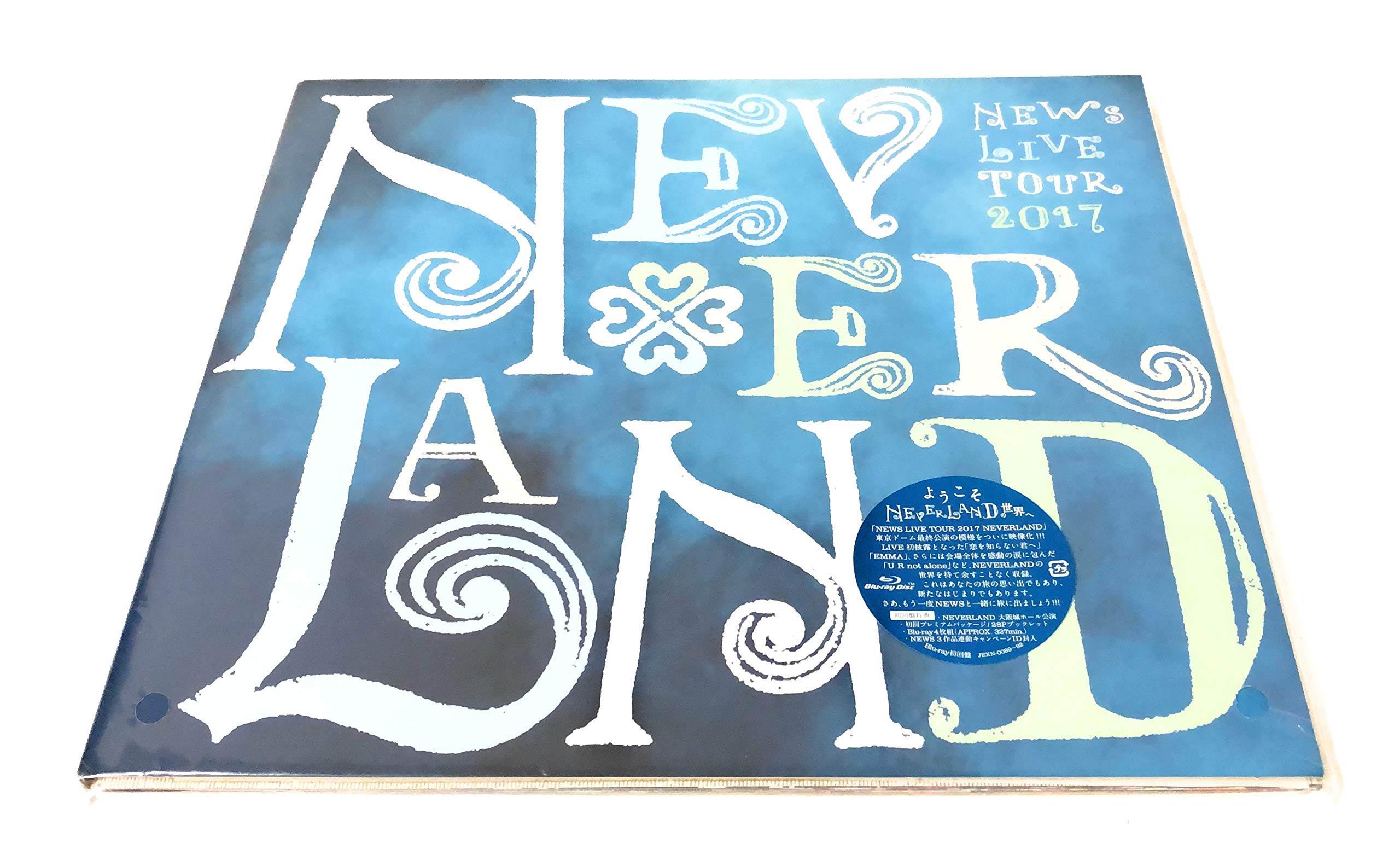 Amazon.co.jp: NEWS LIVE TOUR 2017 NEVERLAND（BD初回盤） [Blu-ray