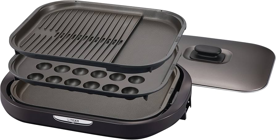 Amazon | タイガー魔法瓶(TIGER) ホットプレート3枚セット 平面