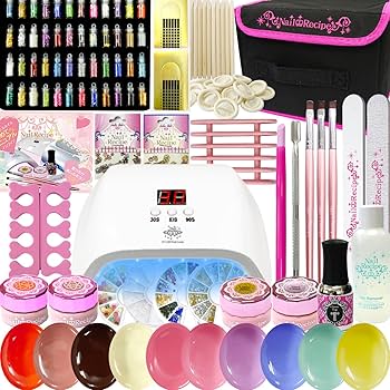 Amazon | ネイルレシピ ジェルネイル キット ネイル 初心者 LEDライト