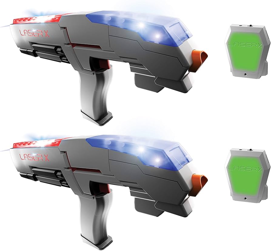 Amazon.com: LASER X The Original Two Player Laser Tag Gaming Set