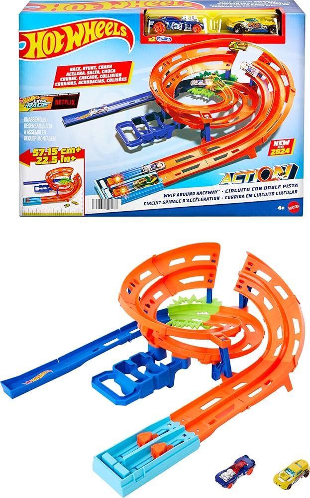 Amazon.co.jp: ホットウィール(Hot Wheels) スパイラルレース プレイ