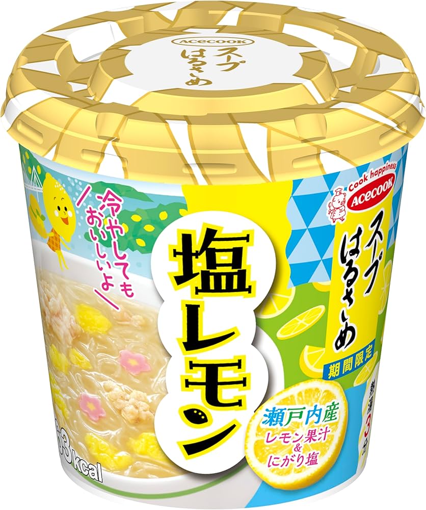 Amazon | エースコック スープはるさめ 塩レモン 19g ×6個