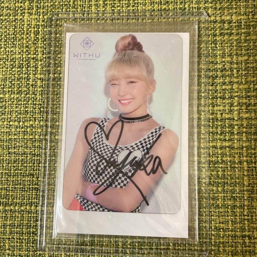 Amazon.co.jp: NIZIU niziu マユカ まゆか サイン トレカ 直筆サイン