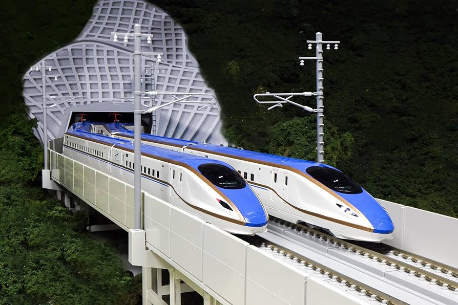 Amazon | KATO Nゲージ E7系北陸新幹線 かがやき基本セット 3両 10