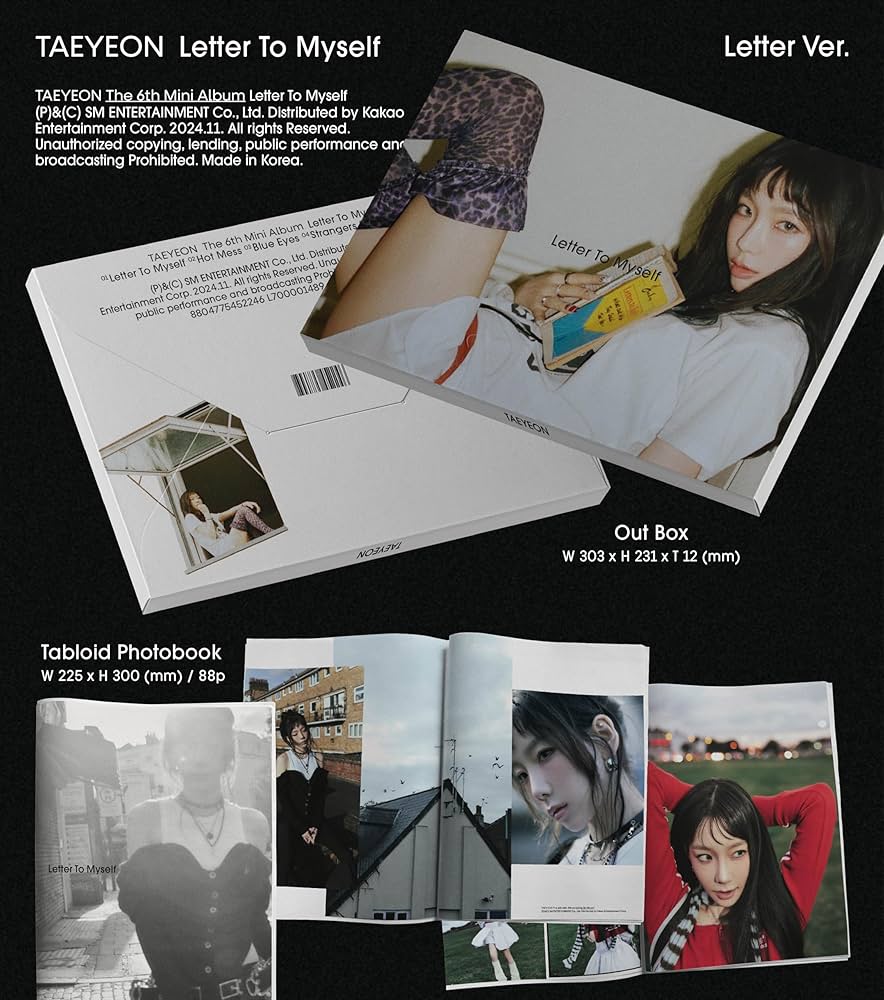 Taeyeon - Letter To Myself - Letter Version - incl. Photobook