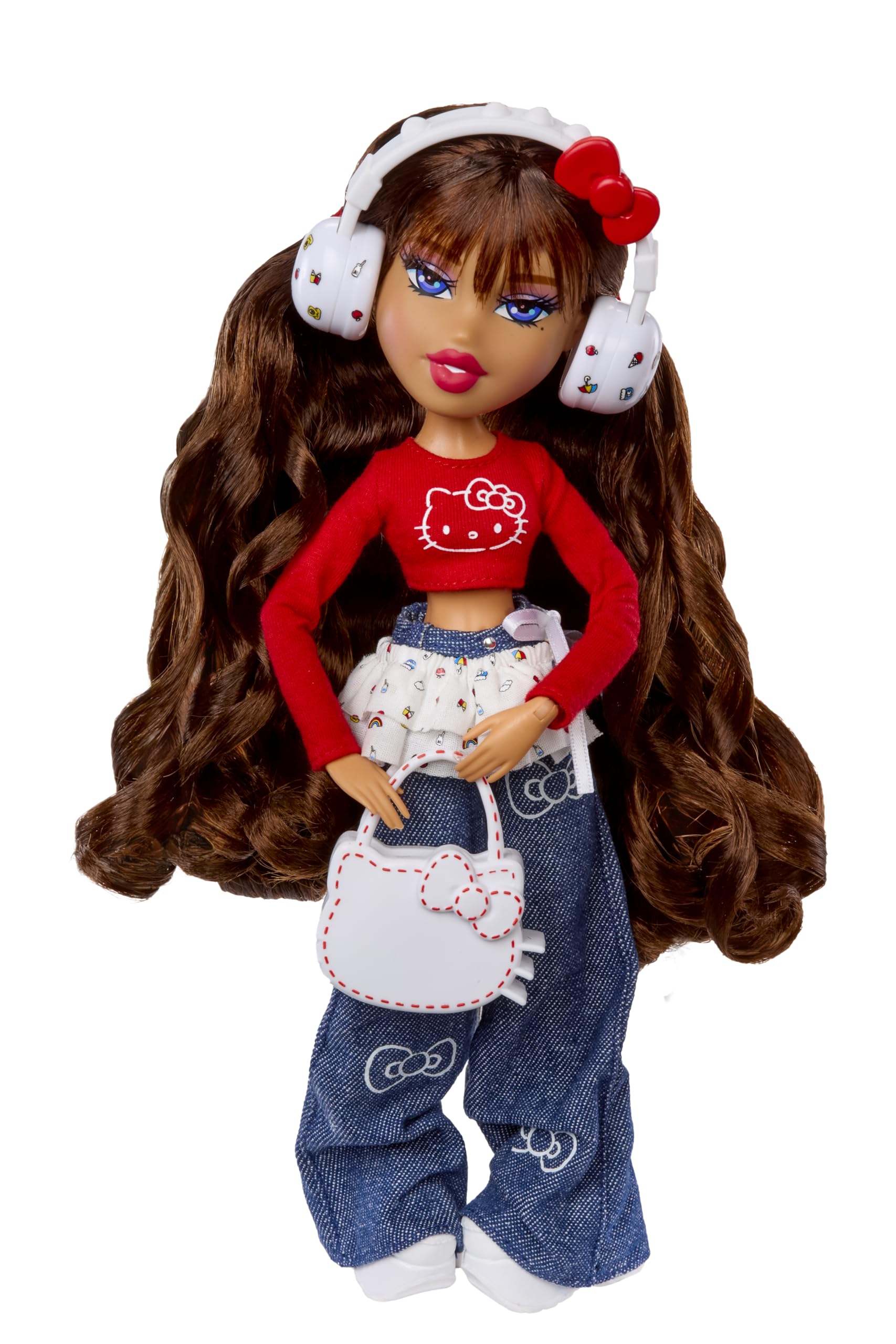 Amazon.com: Bratz x Hello Kitty Yasmin Sanrio Fashion Doll with