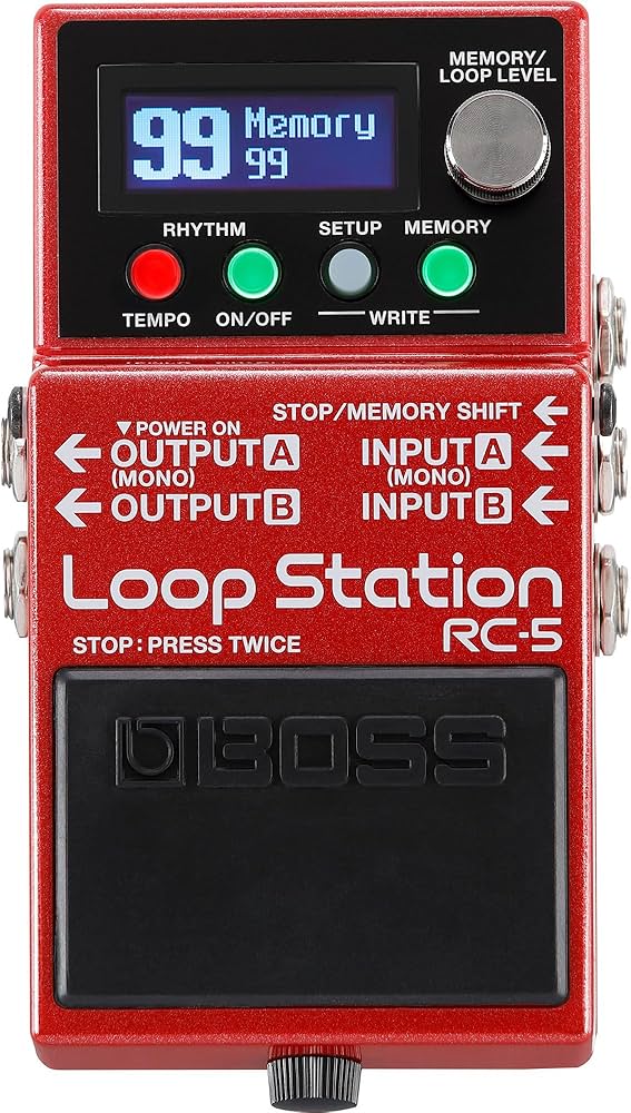 Amazon.com: Boss RC-5 Loop Station Looper Pedal : Musical Instruments