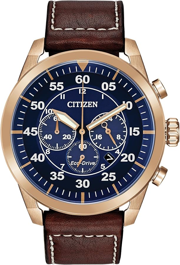 Amazon.com: Citizen Men's Eco-Drive Chronograph Sport Casual Avion
