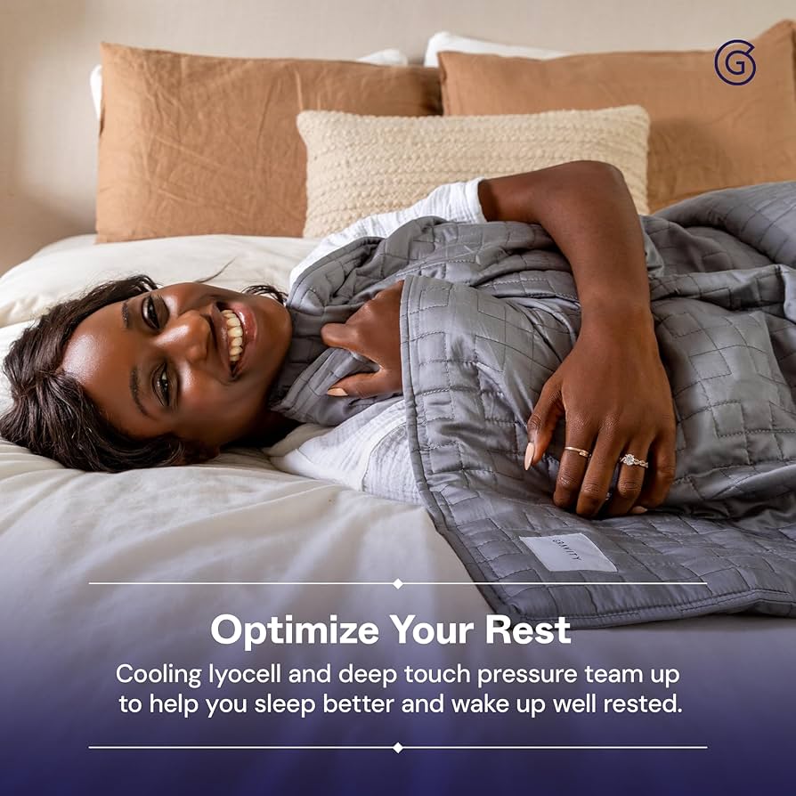 Amazon.co.jp: Gravity Blanket アップグレード冷却加重ブランケット