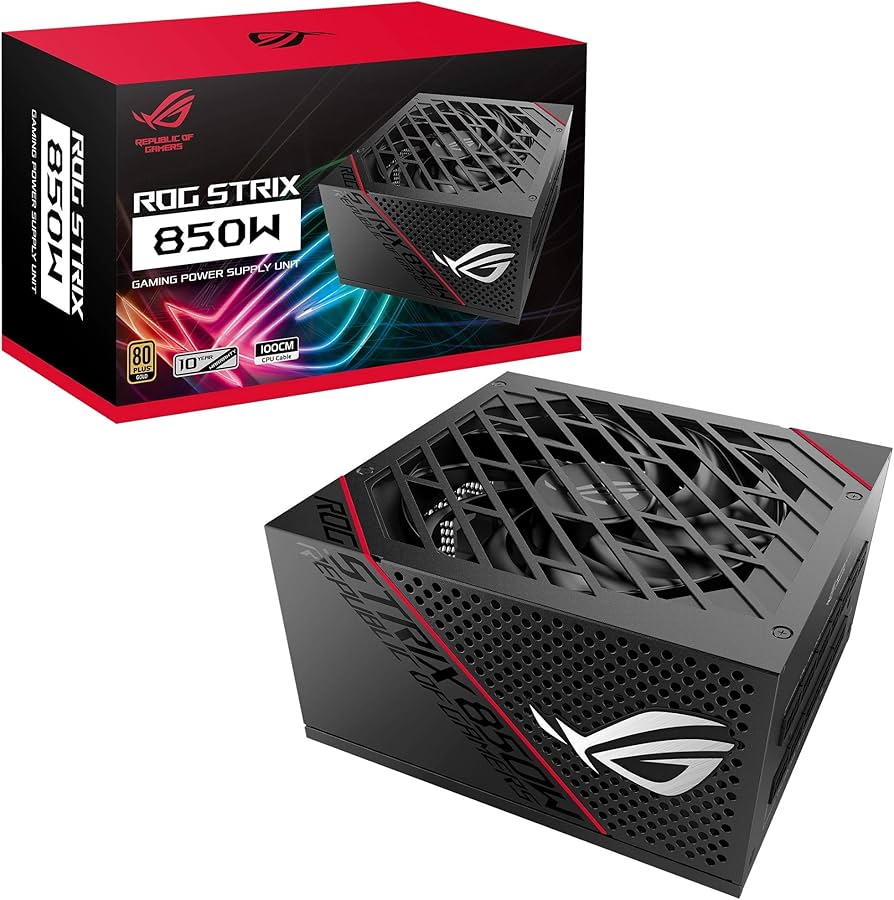 Amazon.com: ASUS ROG Strix 850W Gold PSU, Power Supply (ROG