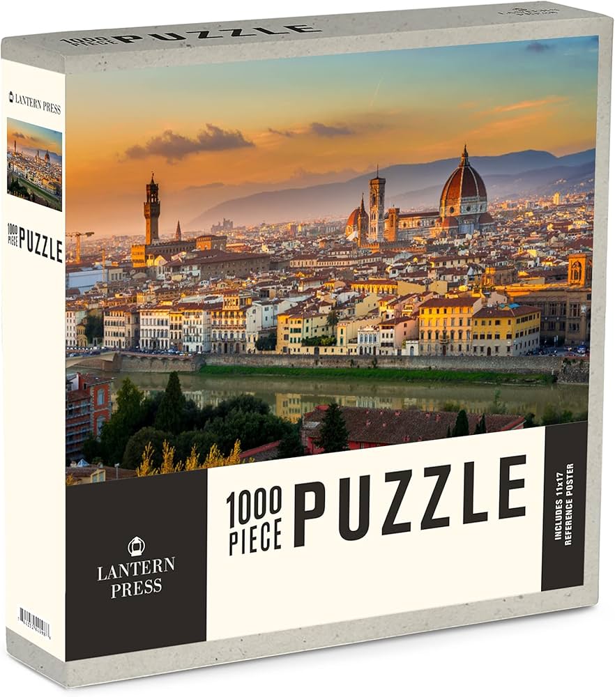 Amazon | 1000ピース パズル フィレンツェ、イタリア ドゥオーモと街の