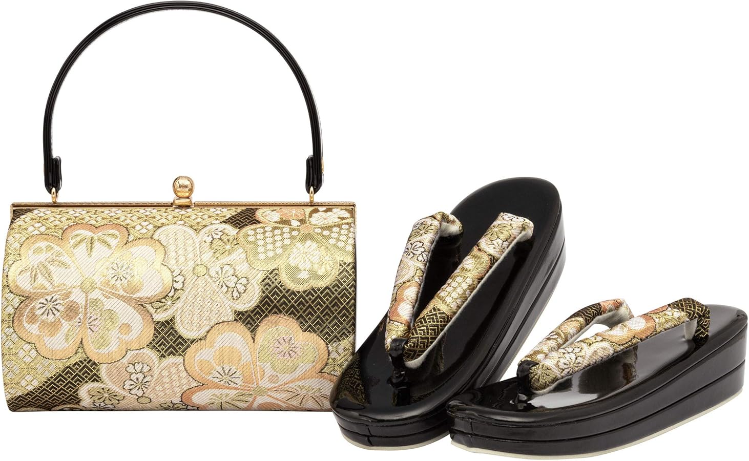 Amazon.co.jp: [SOUBIEN] ソウビエン 草履バッグセット 振袖 成人式