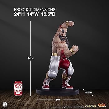 Amazon.co.jp: PCS Collectibles ストリートファイター:ザンギエフ 1:4