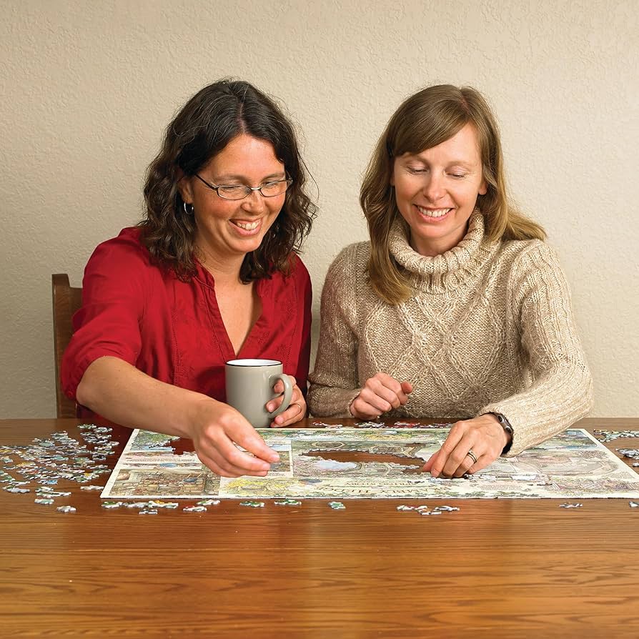 Amazon.com: Cobble Hill 1000 Piece Puzzle - Brambly Hedge Spring