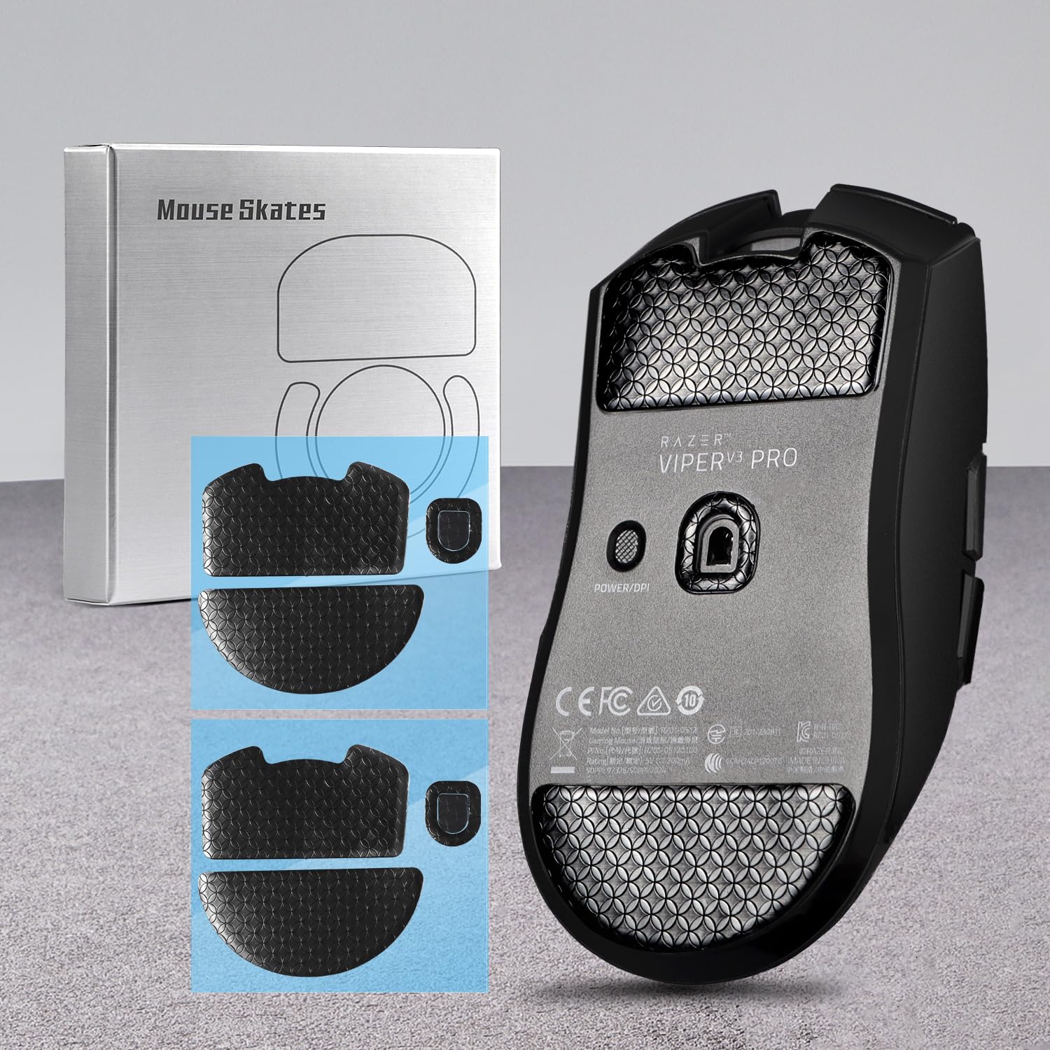 Amazon | IMMOENUC - マウスソール Razer Viper V3 Pro 対応 2枚セット
