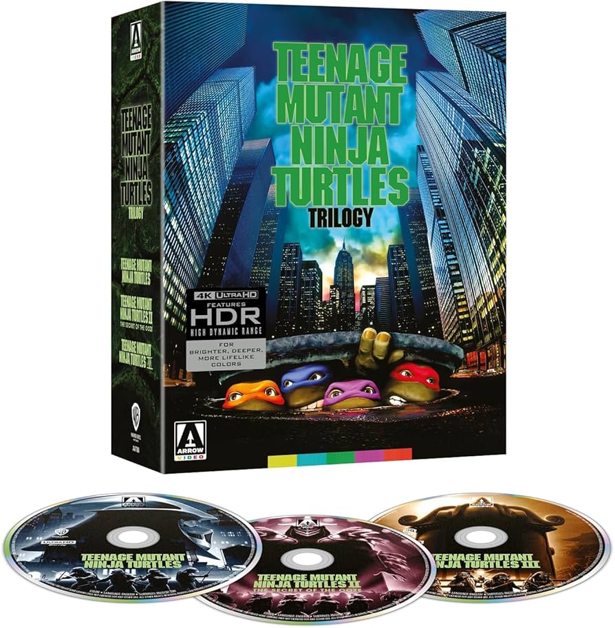 Teenage Mutant Ninja Turtles Trilogy [Limited Edition] - 4K UHD