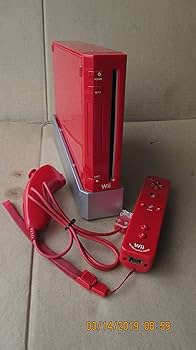 Amazon.com: Wii Console Bundle - Red - Model RVL-001 : Video Games