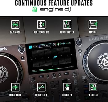 Amazon.com: Numark Mixstream Pro Go Portable DJ Controller with