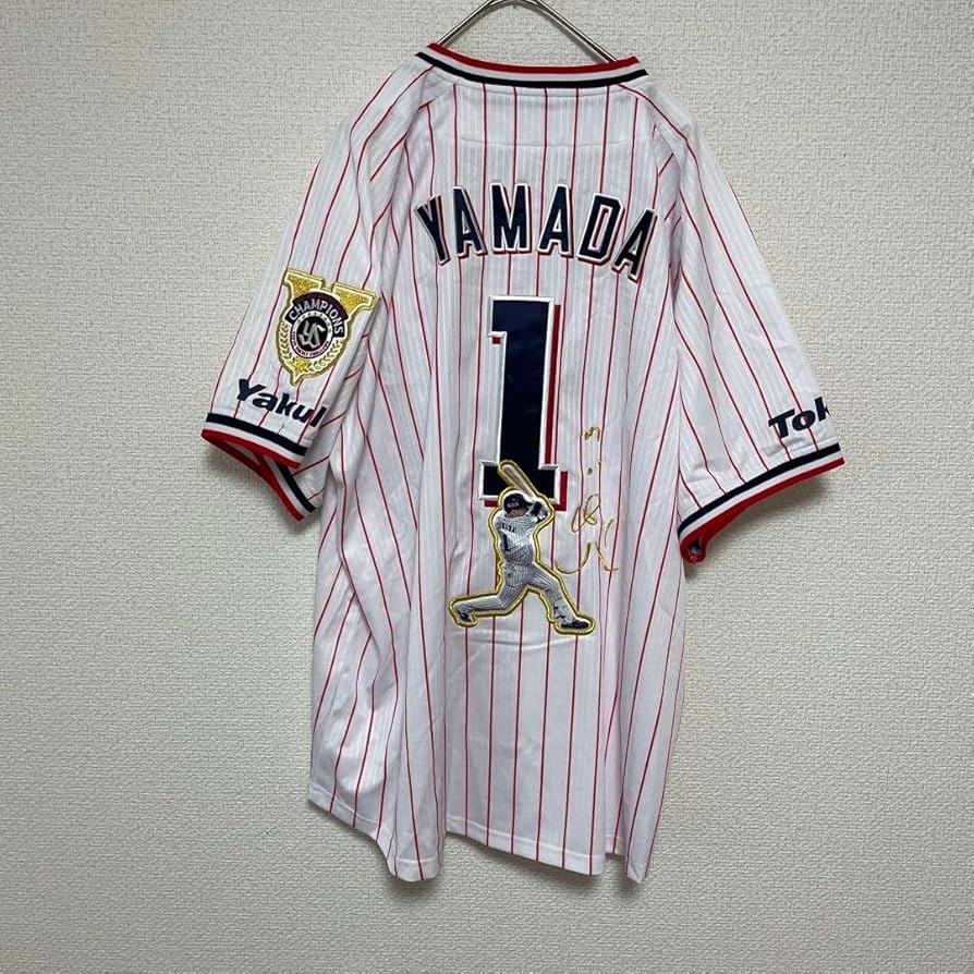 2021セリーグ優勝記念ユニフォーム 山田哲人 2021セリーグ優勝記念