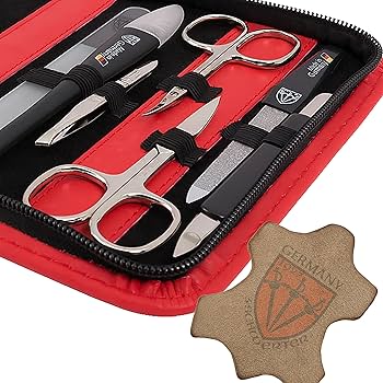 Amazon.com : 3 Swords Germany – manicure pedicure set kit - Made