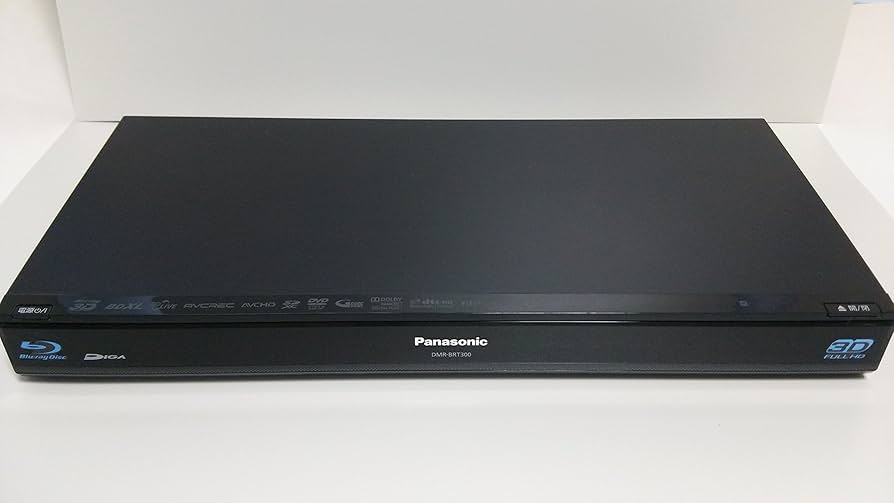Amazon.co.jp: Panasonic DMR-BRT300-K 500GB 1 Tuner Blu-ray
