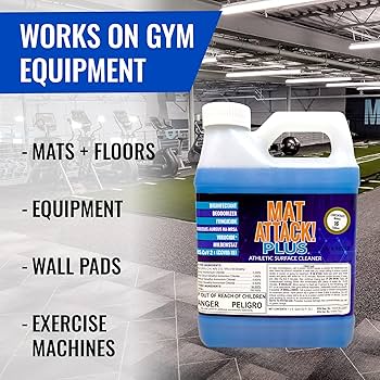 Amazon.com: Dollamur Mat Attack! PLUS® Gym & Yoga Mat Cleaner