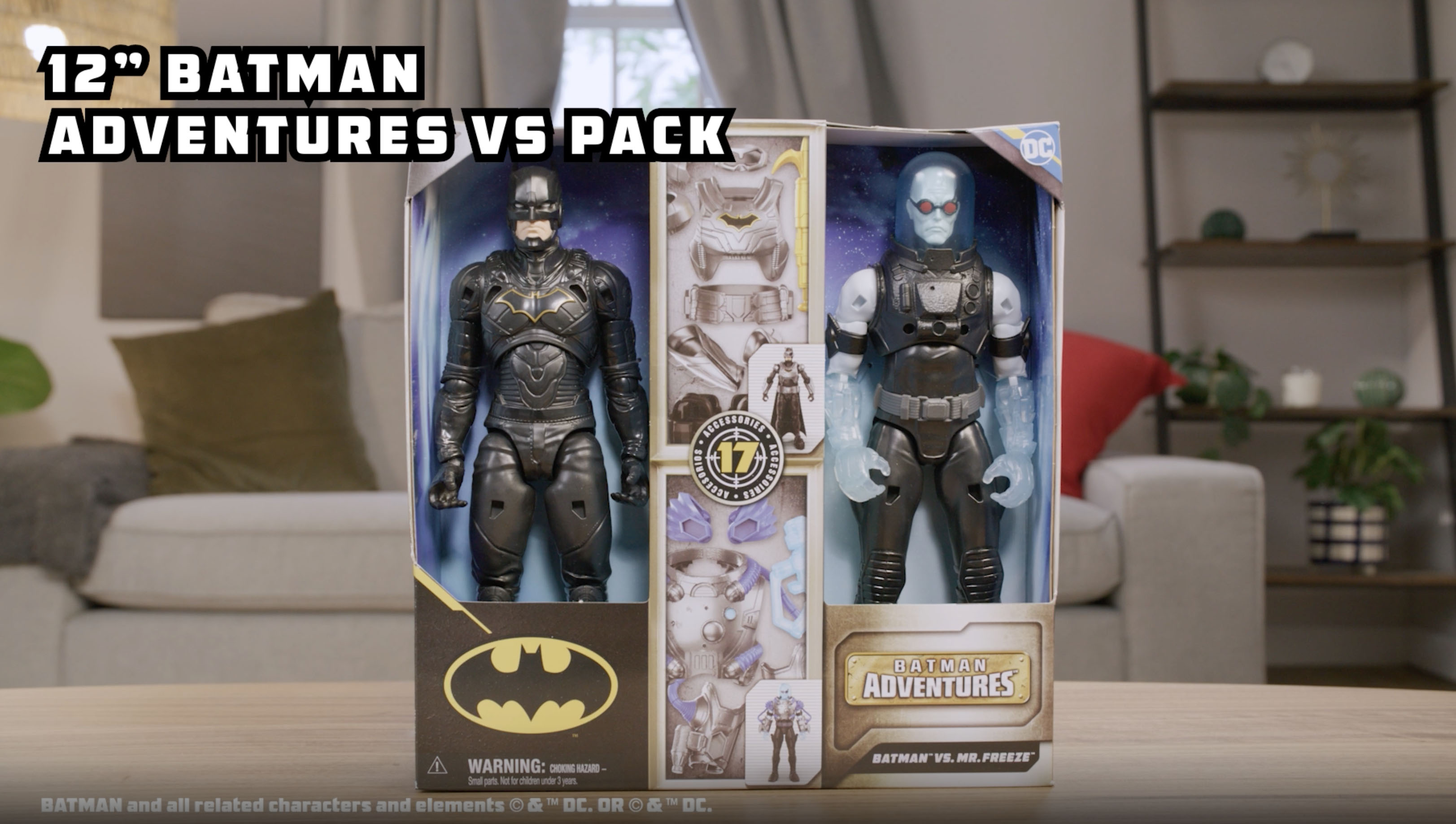 Amazon.com: Batman Adventures Battle Pack – Batman Vs. Mr. Freeze