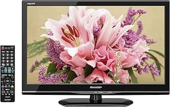 Amazon | シャープ 22V型 ハイビジョン 液晶テレビ ブラック AQUOS LC