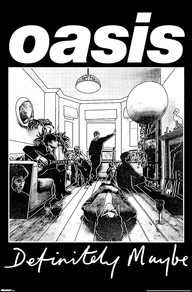 Amazon.com: Oasis - Definitely Maybe Wall Poster, 22.4L