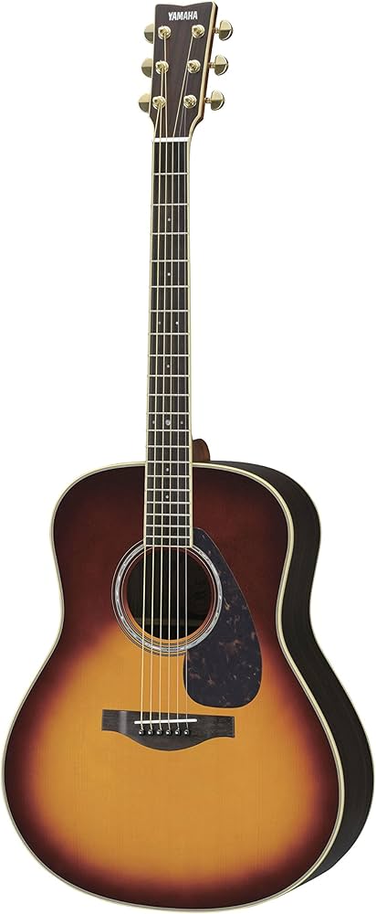 Amazon.com: Yamaha L-Series LL16 Acoustic-Electric Guitar with Gig
