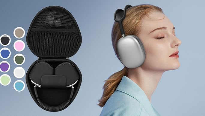 Amazon.com: Lebakort Hard Case Compatible with Apple AirPods Max