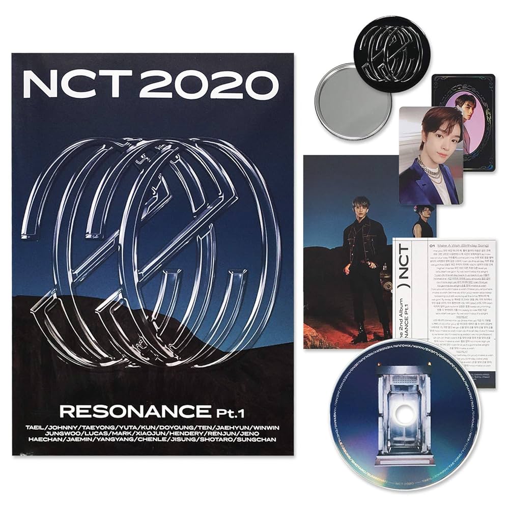 NCT 2020 Album - RESONANCE Pt.1 [ THE PAST ver. ] CD + Photobook +