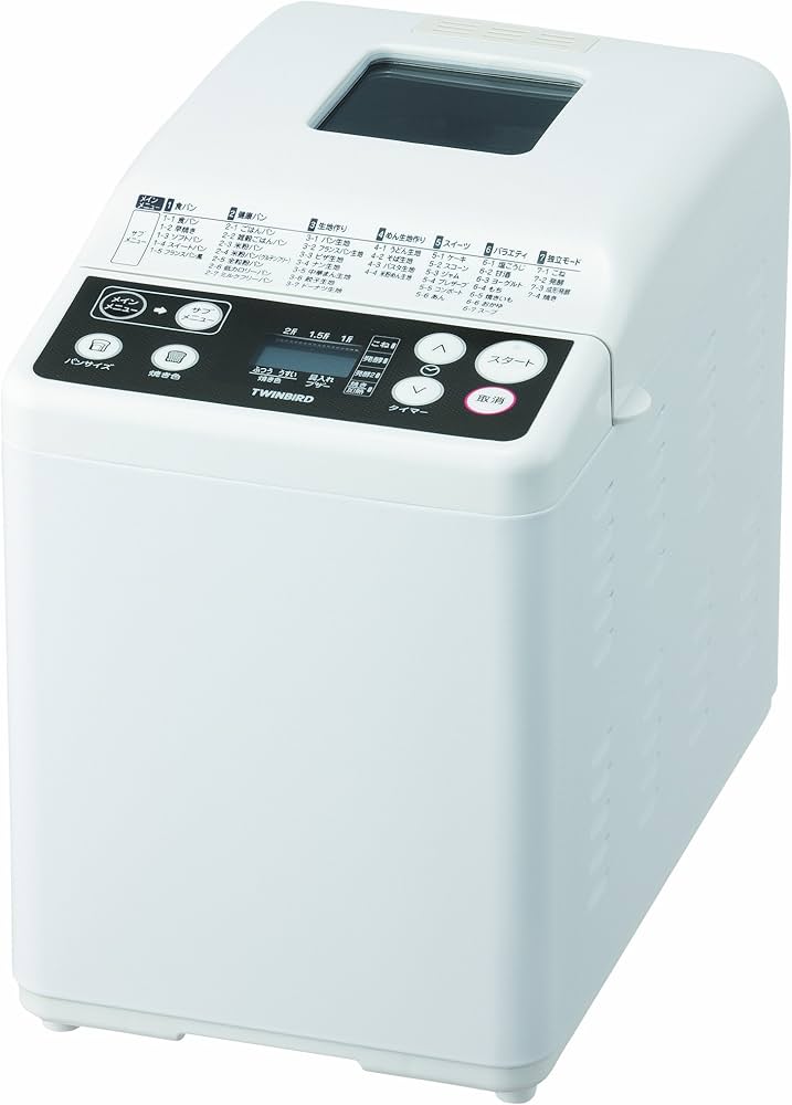 Amazon | TWINBIRD マルチホームクッカー 2斤 ホワイト PY-E633W