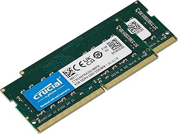 Crucial 16GB Kit (8GB x 2) DDR4 2666 MT/s (PC4-21300) SODIMM 260