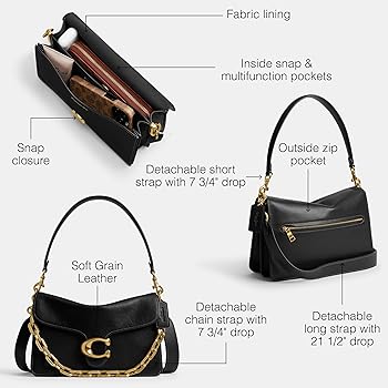 Amazon | Coach レディース チェーンタビーショルダーバッグ, B4