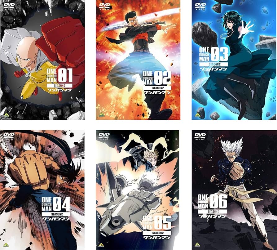 Amazon.co.jp: ワンパンマン SEASON 2 [レンタル落ち] 全6巻セット