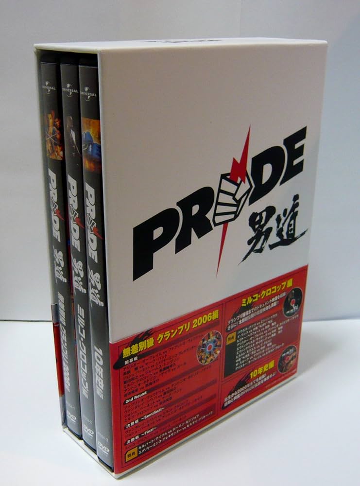 Amazon.co.jp: PRIDE 男道 DVD-BOX : スポーツ: DVD